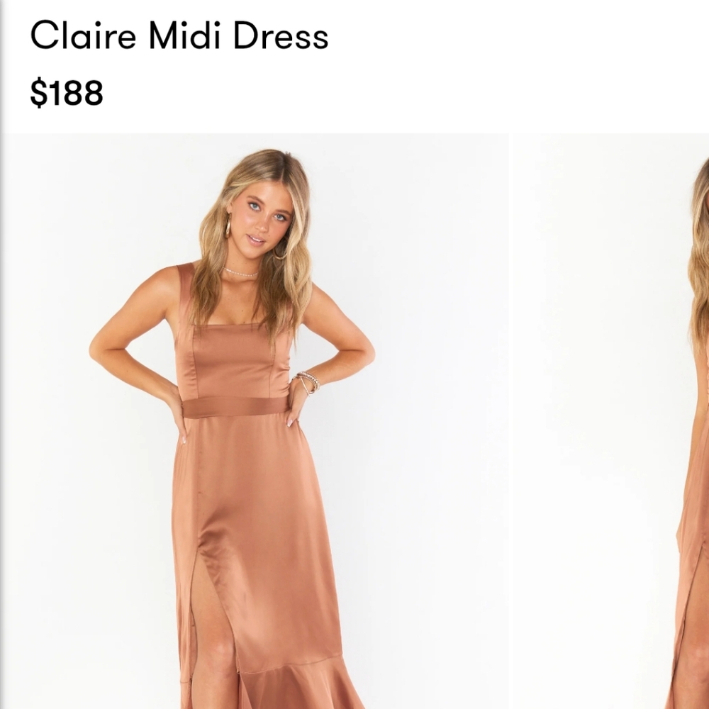 Show Me Your Mumu Copper Dress